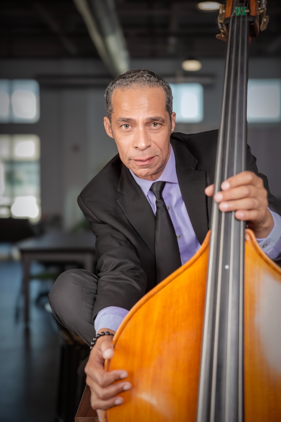 Bill C. Myers with upright bass