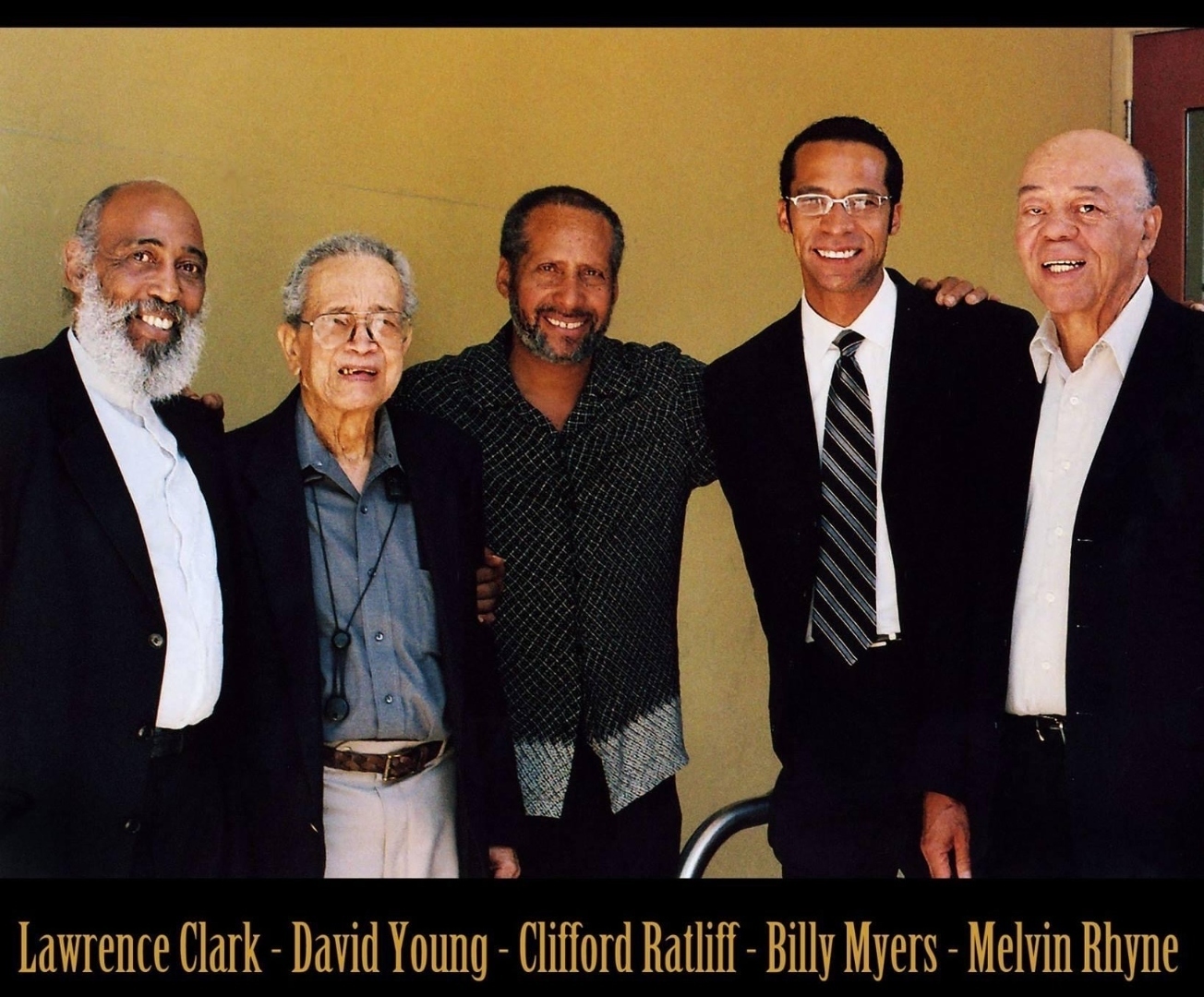 Indiana Jazz — Lawrence Clark, David Young, Clifford Ratliff, Billy Myers, Melvin Rhyne
