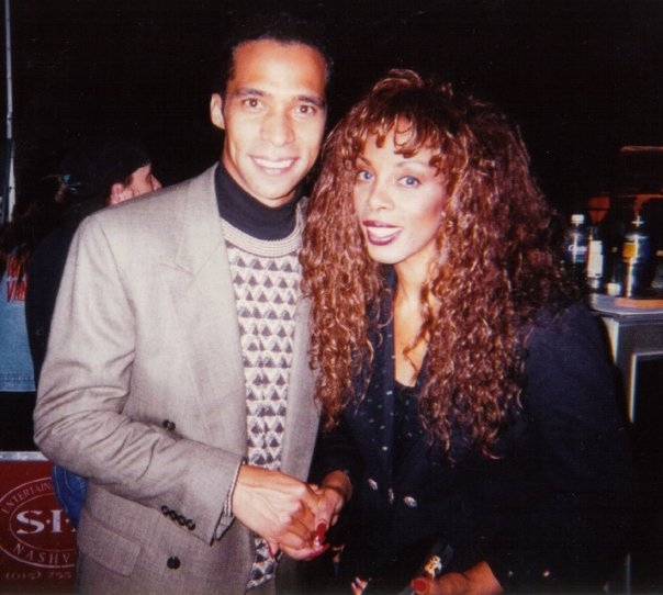 Bill C. Myers with Donna Summer