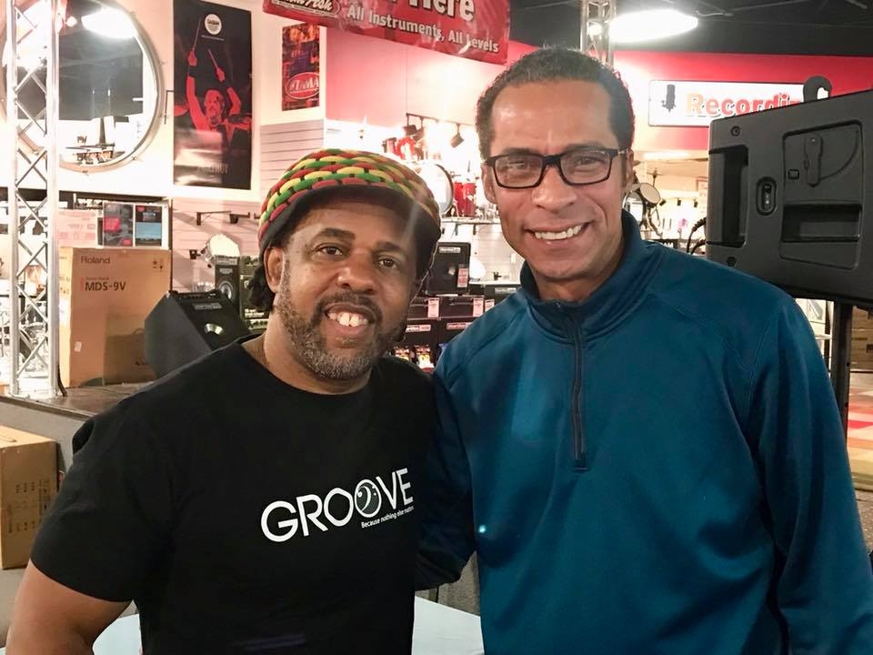 Bill C. Myers with Victor Wooten