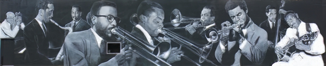 Indiana Avenue Jazz Mural — Indianapolis
