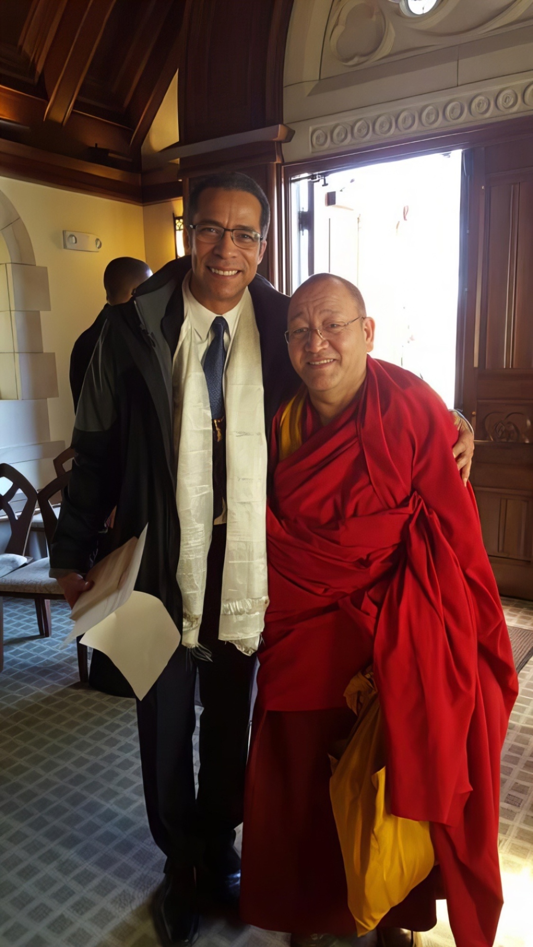 Bill C. Myers and Geshela — interfaith connection