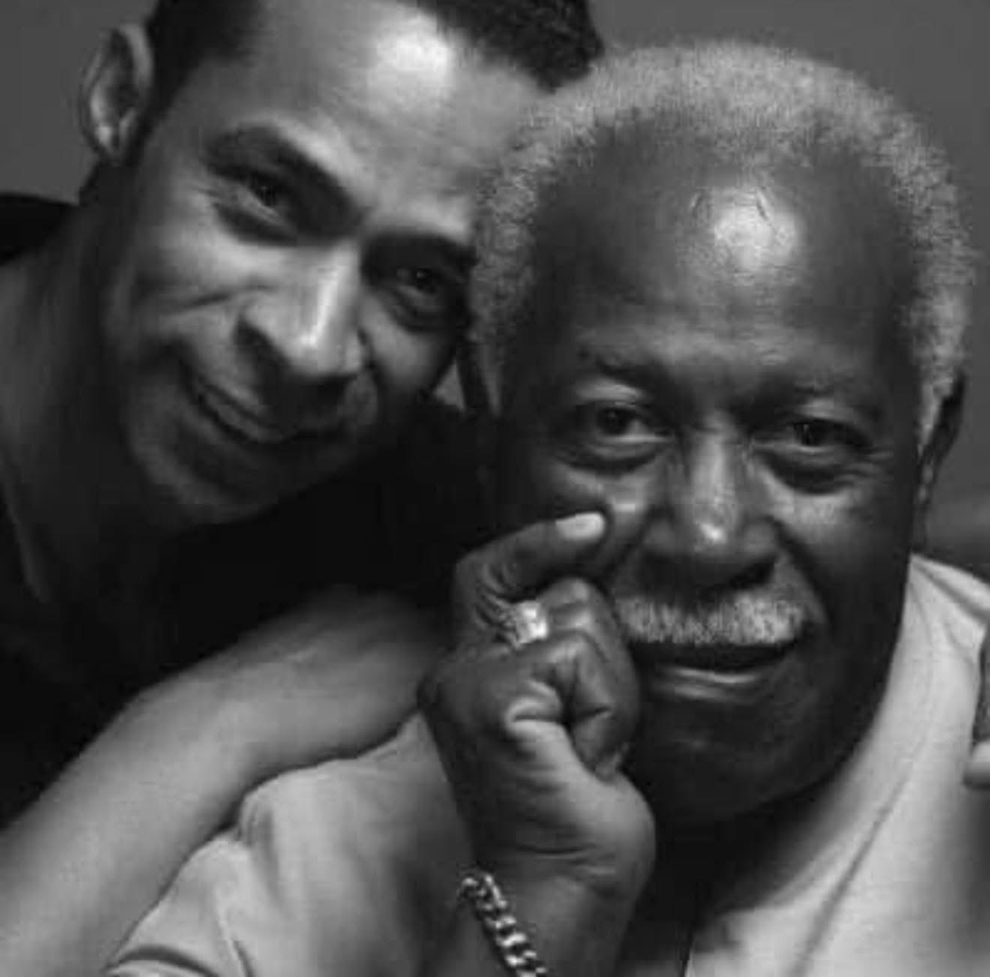 Bill C. Myers with his father Bill Sr.