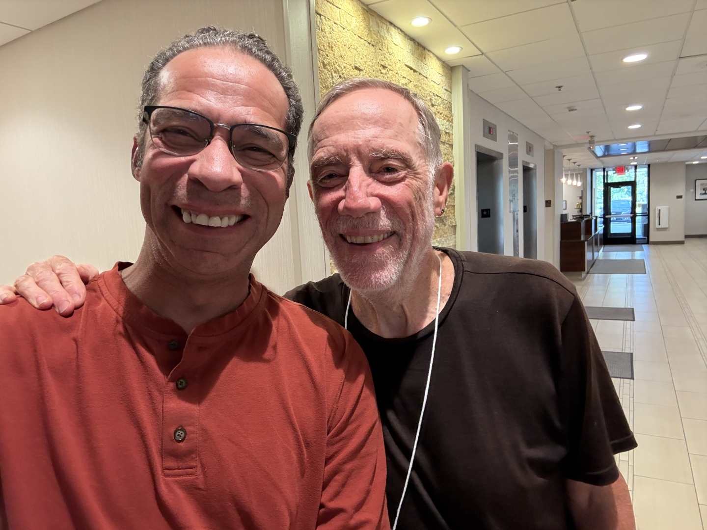 Bill with Tom DeWolf